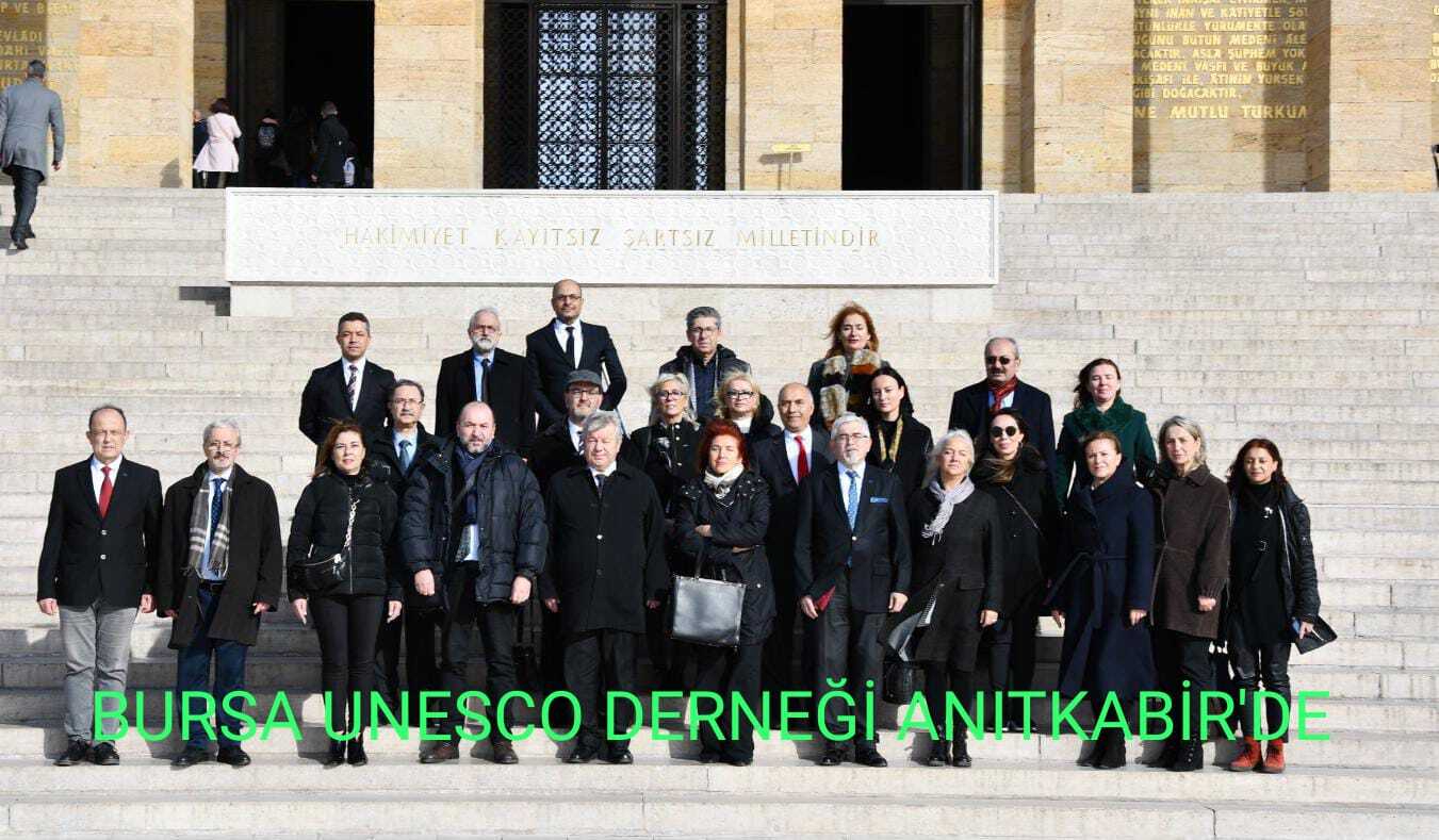 Read more about the article Bursa UNESCO Dernegi olarak Atatürk’ün Kabri Anıtkabire ziyaretde bulunduk.